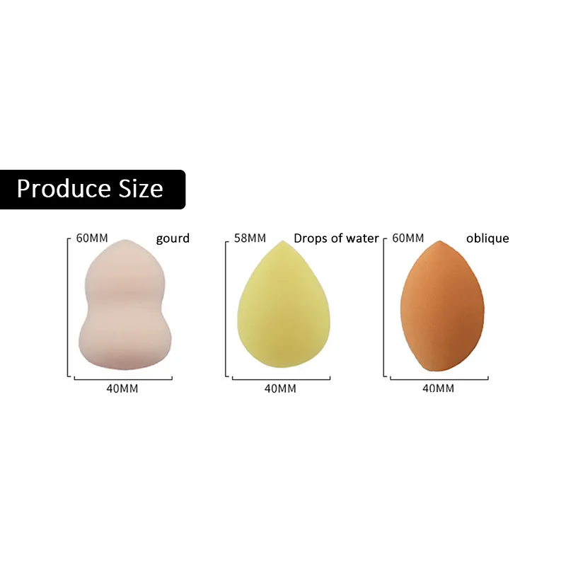 Amazon hot sell waterdrop Latex Free Beauty Makeup Sponge Blender For Foundation