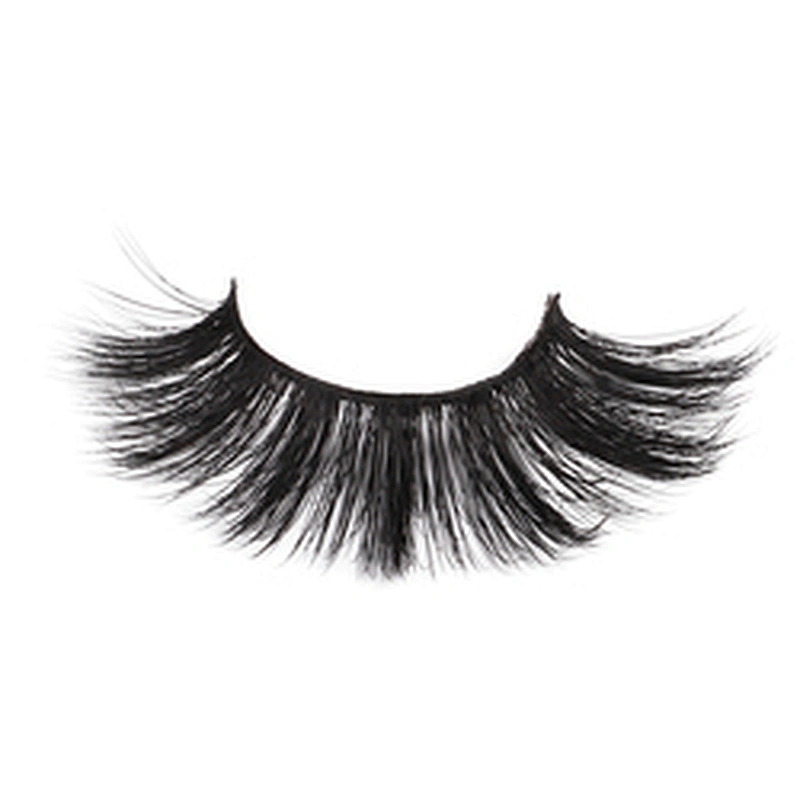 False eyelashes square box oem custom false eyelashes natural handmade faux mink false eyelashes