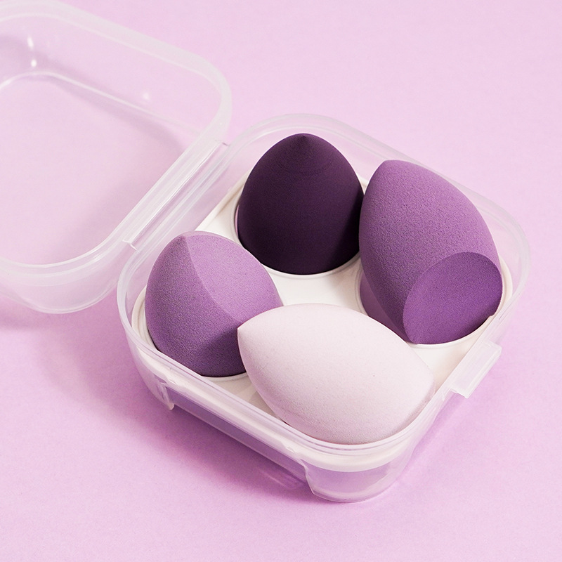 Colorful Face Sponge Sets Facial Sponge Beauty Facial Blenders Puff Foundation Makeup Sponge With Case