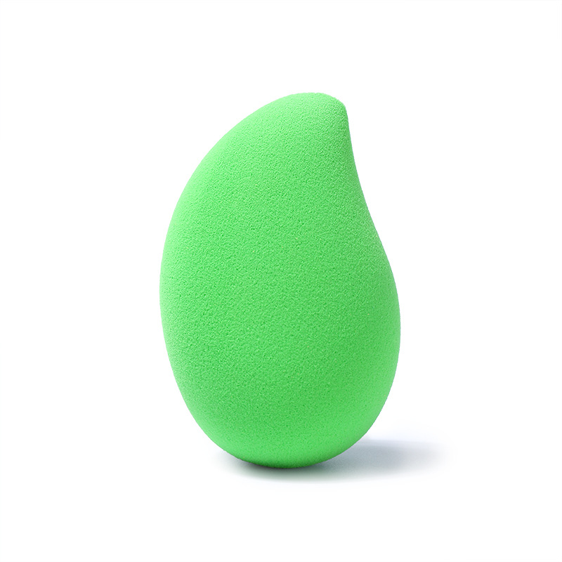 Mango shape Private label Makeup Blender beauty sponge Latex Free Liquid Foundation puff