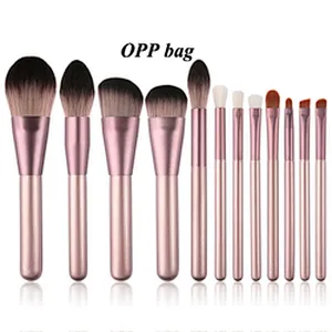professional private label makeup brush set vegan cosmetic beauty make up brushes eyeshadow foundation soft bristels