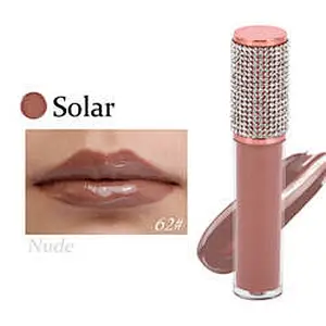 Fast Delivery 162 Shades Liquid Lipstick Lip Gloss Private Label Custom Logo Shiny Glitter Clear Lipgloss