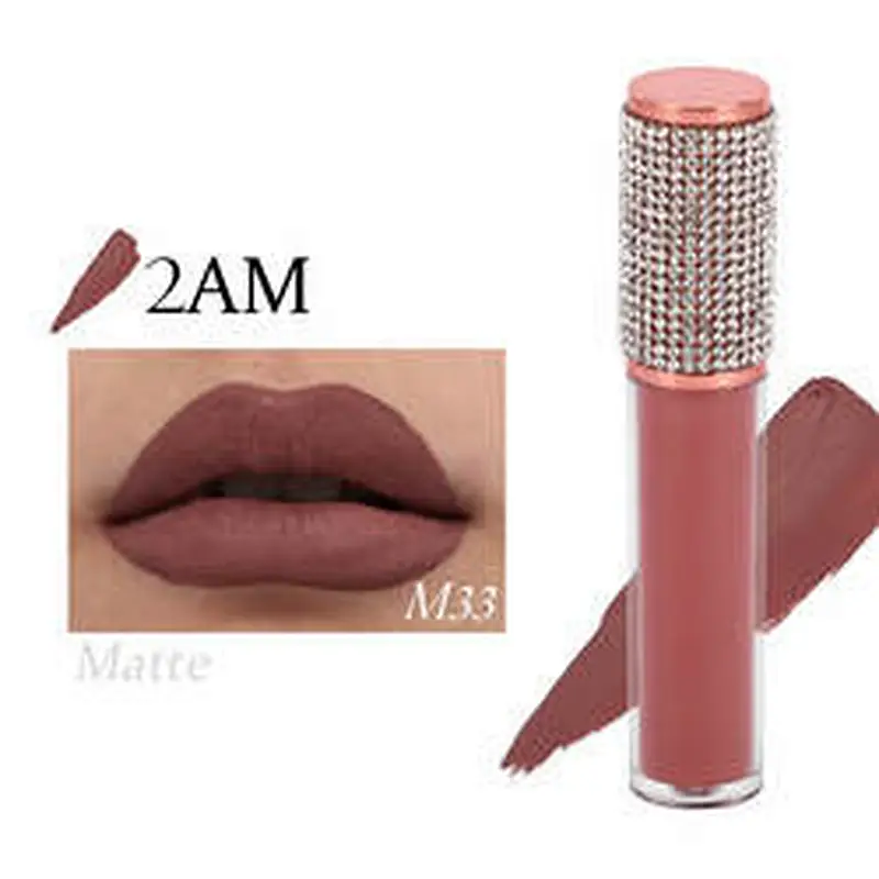 Fast Delivery 162 Shades Liquid Lipstick Lip Gloss Private Label Custom Logo Shiny Glitter Clear Lipgloss