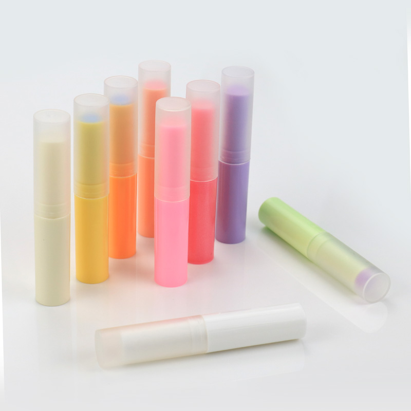 wholesale high quality private label baby lip rainbow lip balm fruit flavored lipbalm packaging OEM brand Lip balm