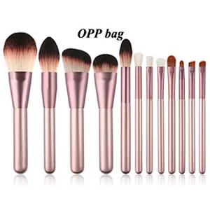 professional private label makeup brush set vegan cosmetic beauty make up brushes eyeshadow foundation soft bristels