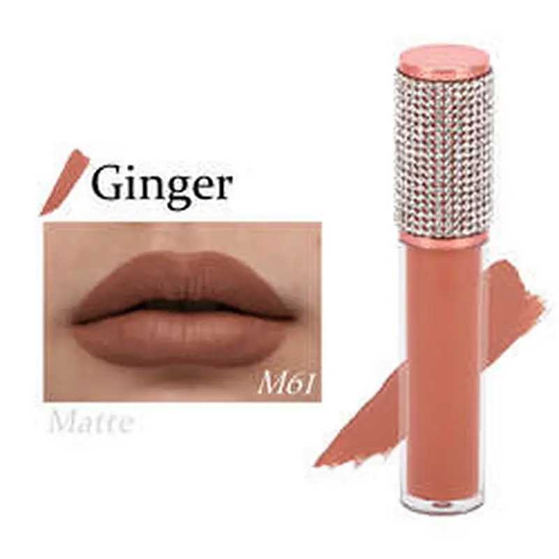 Fast Delivery 162 Shades Liquid Lipstick Lip Gloss Private Label Custom Logo Shiny Glitter Clear Lipgloss
