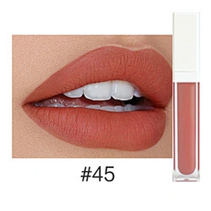 35 colors OEM private label liquid lipstick custom matte waterproof lipstick nude matte lipstick