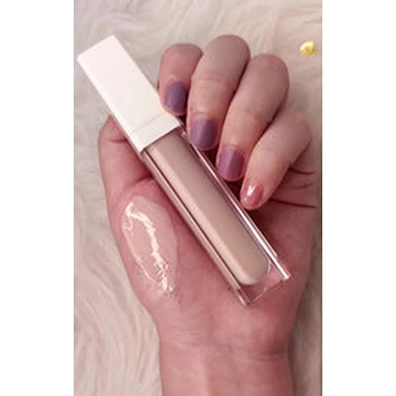 No brand cosmetic private label vegan high pigment glossy shiny customized your own label  12 colors glitter lipgloss