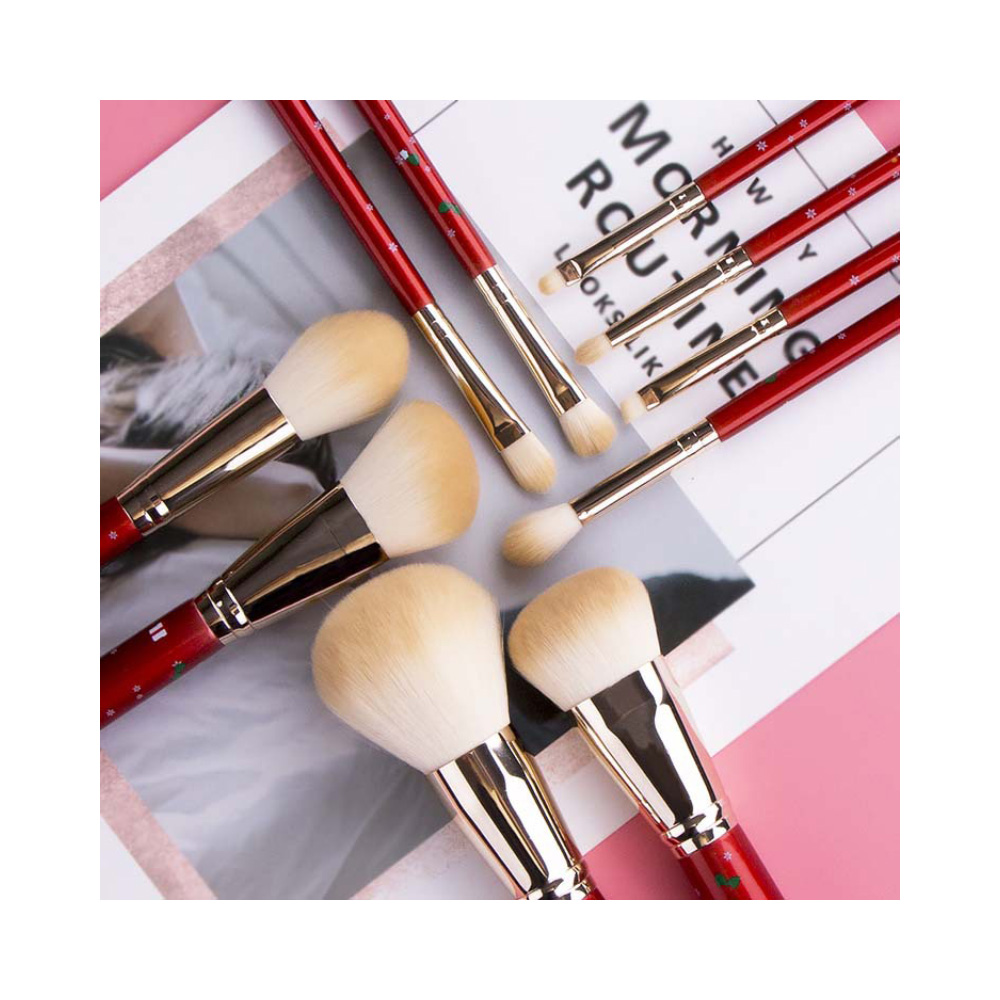 10pcs vegan make up brush Beauty Tool Custom Logo Makeup brush set cosmetic brushes