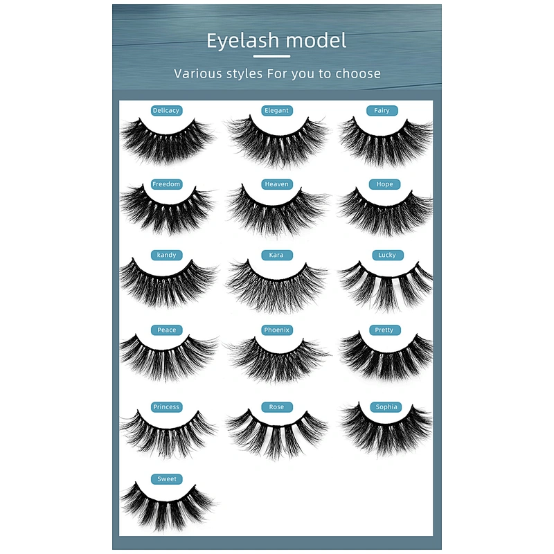 real mink eyelashes vendor wholesale private label eyelashes kit