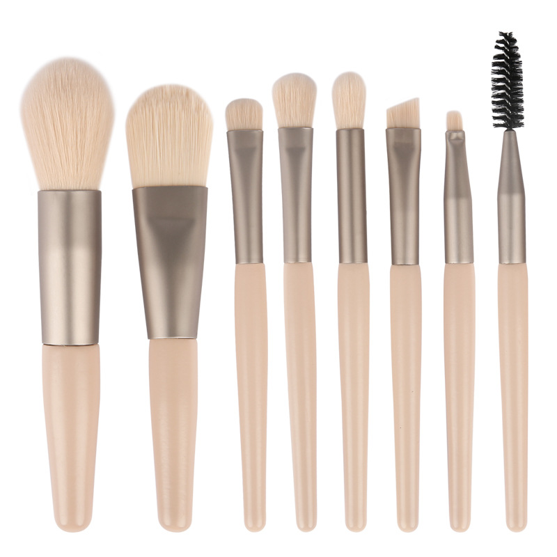 Professional Brush Makeup Set cosmetic tools 8pcs eyebrow brush makeup brushes private label