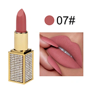 OEM ODM private label vegan Velvet mate lipstick wholesale velvet long lasting lipstick mate lipstick custom logo