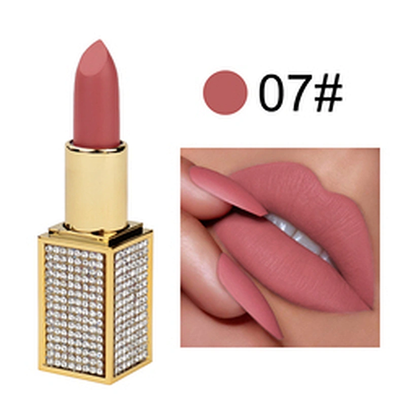 OEM ODM private label vegan Velvet mate lipstick wholesale velvet long lasting lipstick mate lipstick custom logo