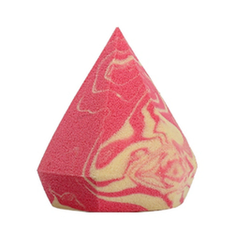 Hydrophilic Diamond Shape Makeup  Non Latex Sponge Cosmetic Puff  Makeup Sponge Three Dimensional Sponge Powder Puff