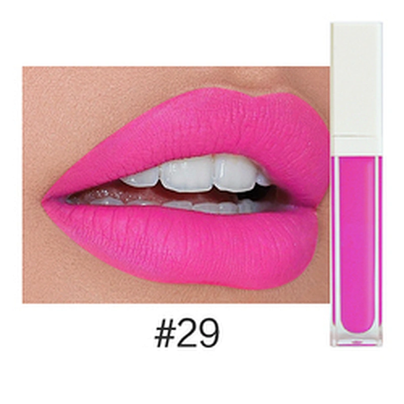 35 colors OEM private label liquid lipstick custom matte waterproof lipstick nude matte lipstick