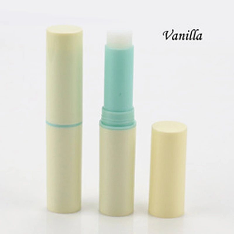 Private label customize logo vegan lip balm moisturizing pink lip balm