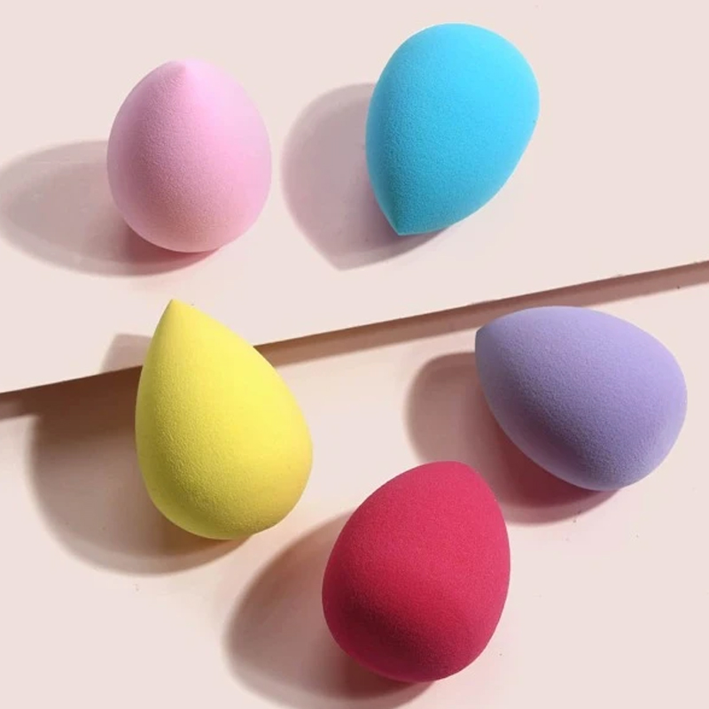 beauty egg cosmetic blender customize make up sponge private label latex free makeup sponge  coffee cup makeup sponge