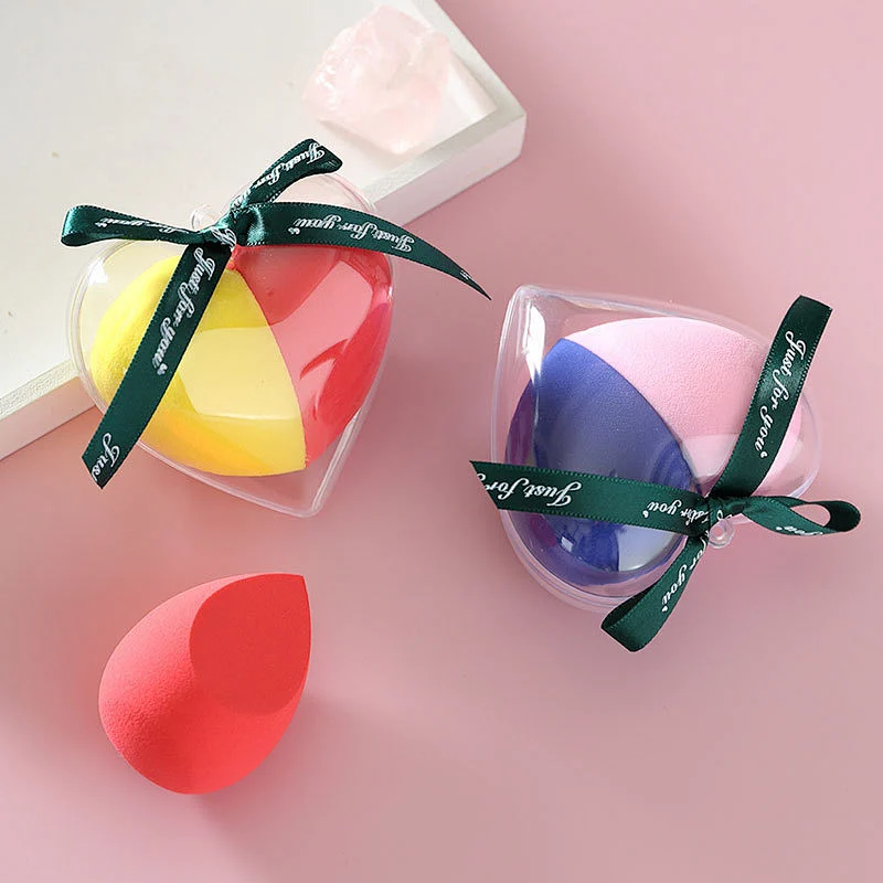 oem vegan beauty private label makeup sponge custom soft makeup sponge packaging