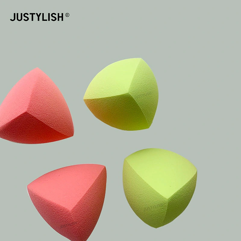 Vegan Latex Free Colorful and soft blender beauty Triangle makeup sponge
