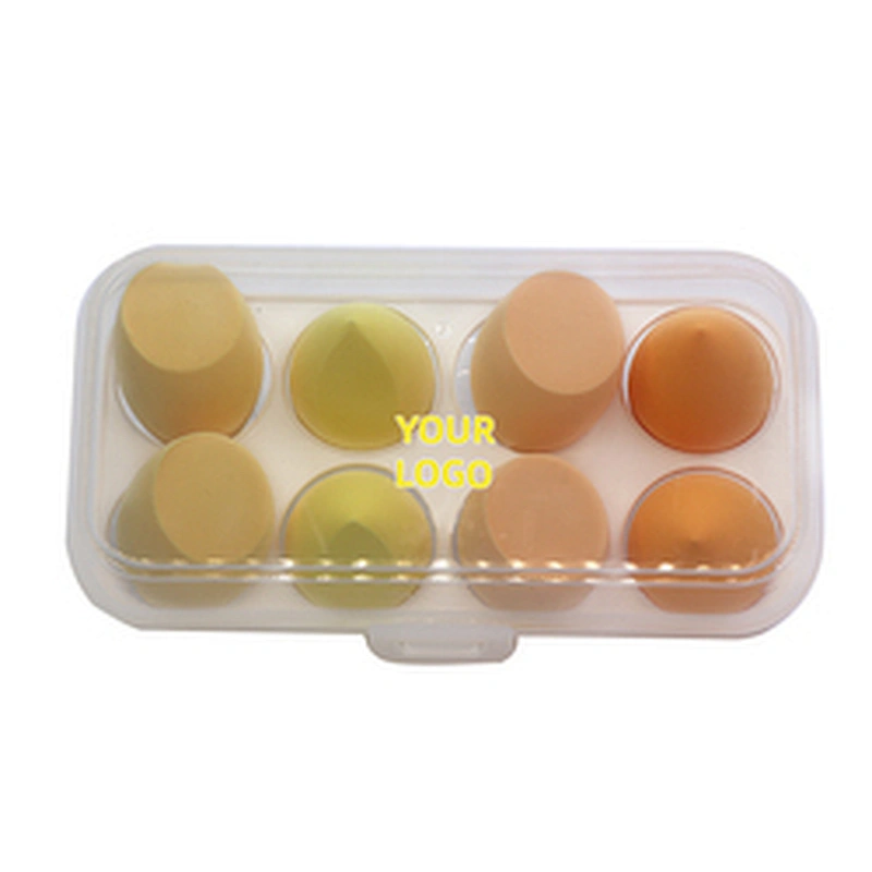 Super Big Microfiber Makeup Blender Hydrophilic Latex Free Private Label Beauty Sponge Soft Cosmetic Puff Custom Makeup Sponges