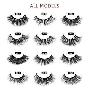 wholesale Big 3d 35mm mink eyelashes vendor 100% mink eyelashes faux mink eyelashes
