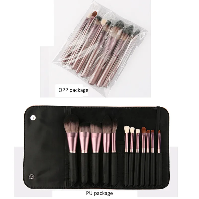 professional private label makeup brush set vegan cosmetic beauty make up brushes eyeshadow foundation soft bristels