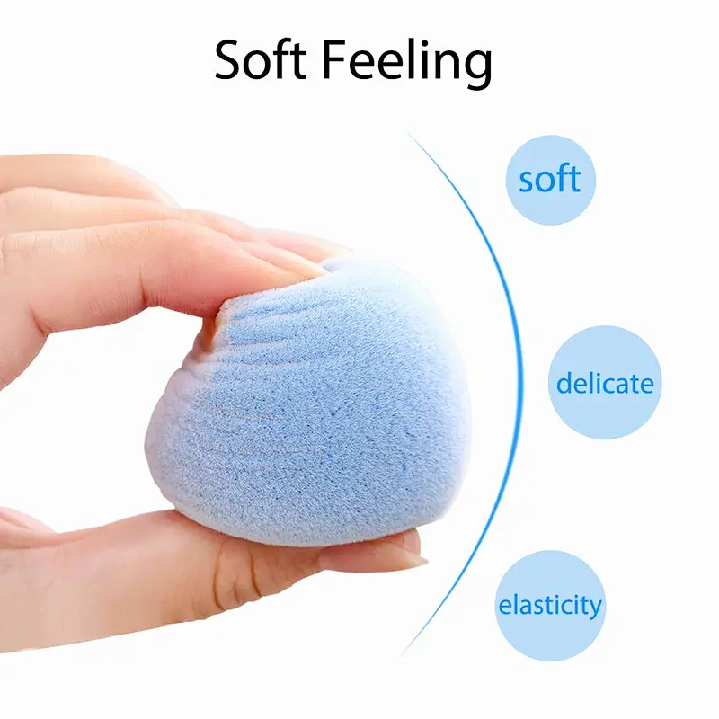 Microfiber Velvet Beauty Sponge Blender Beauty Latex Free Makeup Sponge