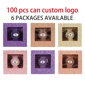 eyelash private label eyelash vendor customized boxes rose gold natural eyelash