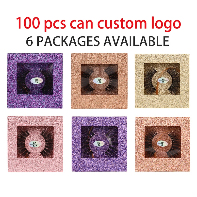 eyelash private label eyelash vendor customized boxes rose gold natural eyelash