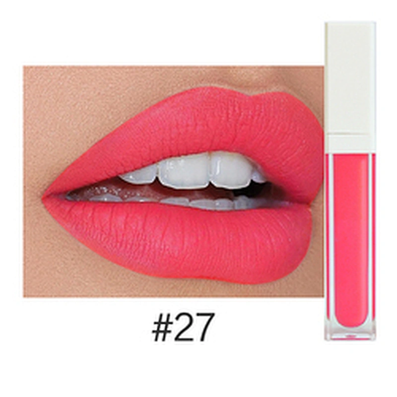 35 colors OEM private label liquid lipstick custom matte waterproof lipstick nude matte lipstick