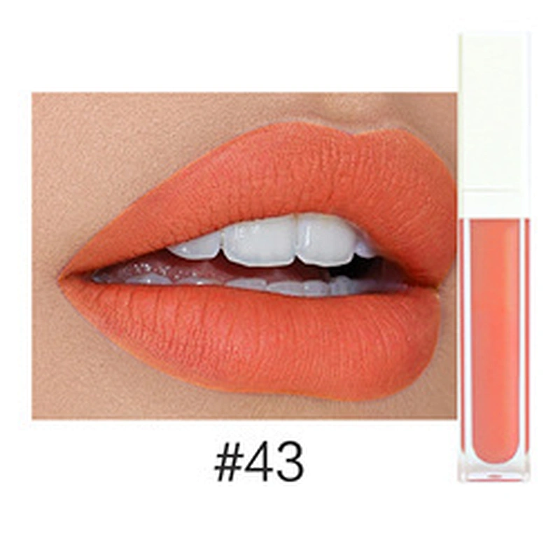 35 colors OEM private label liquid lipstick custom matte waterproof lipstick nude matte lipstick