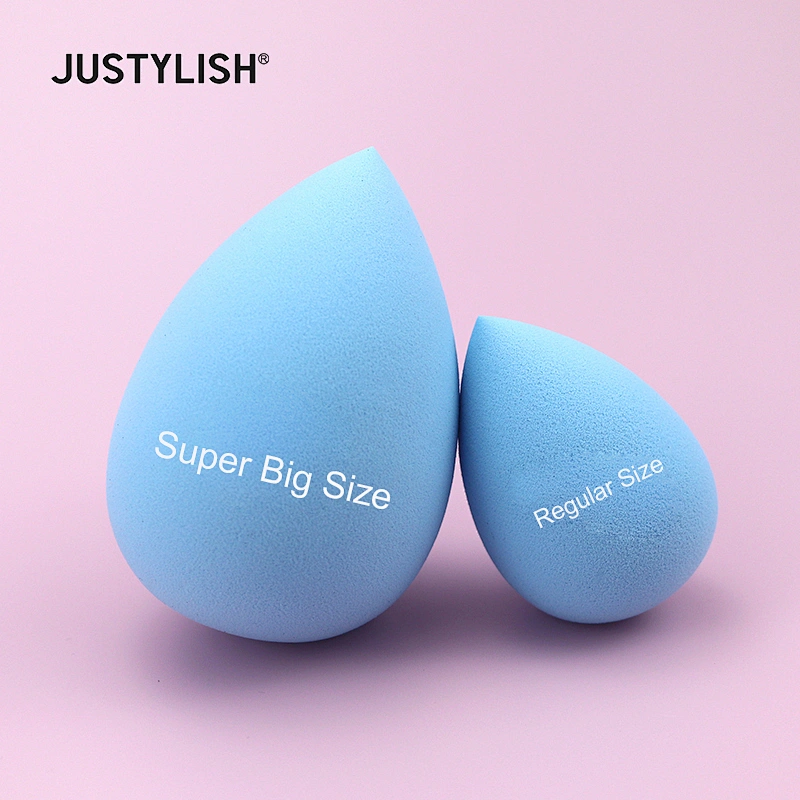 Justylish Low MOQ Private Label Custom Logo Latex Free Super Big Size Makeup Sponge 58*85mm body blender