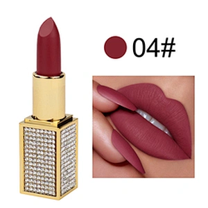 OEM ODM private label vegan Velvet mate lipstick wholesale velvet long lasting lipstick mate lipstick custom logo