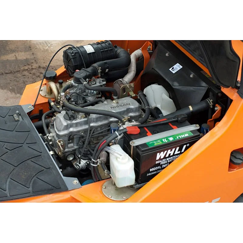 forklift with maintenance free battery
