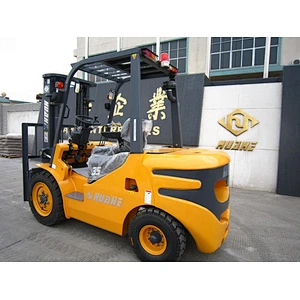 3.5t 2 Stage tcm forklift spare parts With Single Forklift Solid Tire for sale