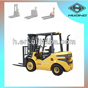 Diesel Forklift 3 Tons with upper-positioned exhaust