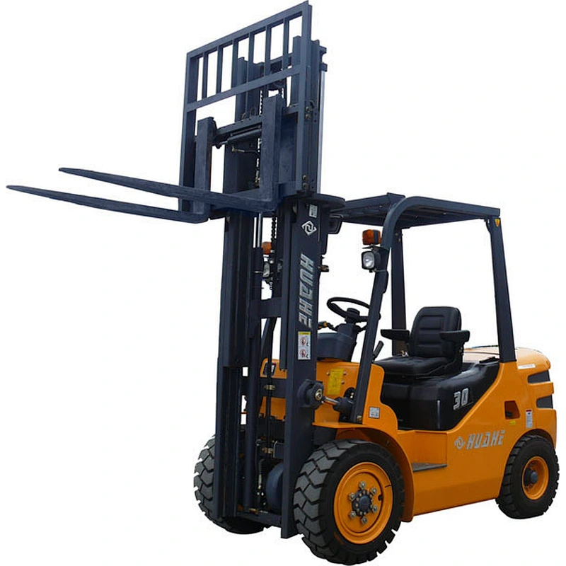 2.5 ton capacity small 4 wheels electric forklift truck with good reliability