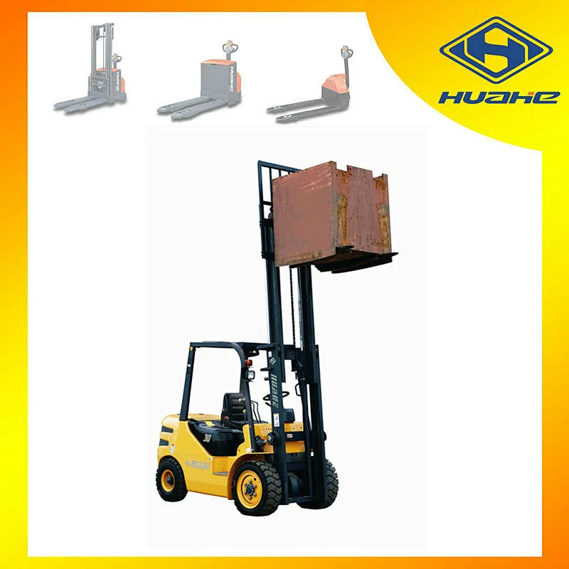 3.5T Forklift Six Wheels, 3.5T Forklift Truck 3 Mast, 3.5T Forklift Truck Clamp Paper