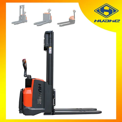 1.4T-1.6T 3000mm Electric Stacker Small Electric Forklift Ware House Machine