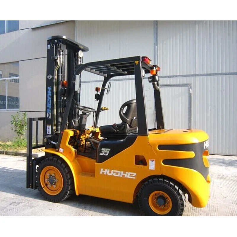 3.5t 2 Stage tcm forklift spares With Single Forklift Solid Tire for sale