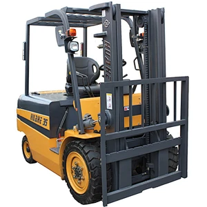 3.5t 2 Stage tcm forklift spare parts With Single Forklift Solid Tire for sale