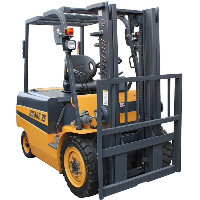 3.5t 2 Stage tcm forklift spare parts With Single Forklift Solid Tire for sale