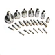 metal drill bit for polishing