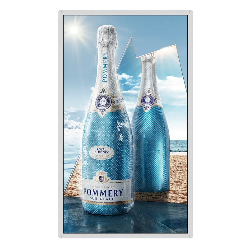 High Clear capacitive touch 32 inch led Advertising Player Vending Machine lcd Advertising Screen