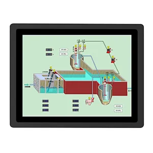 10.4 inch all in one N2830 waterproof embedded touch screen all in one industrial panel pc