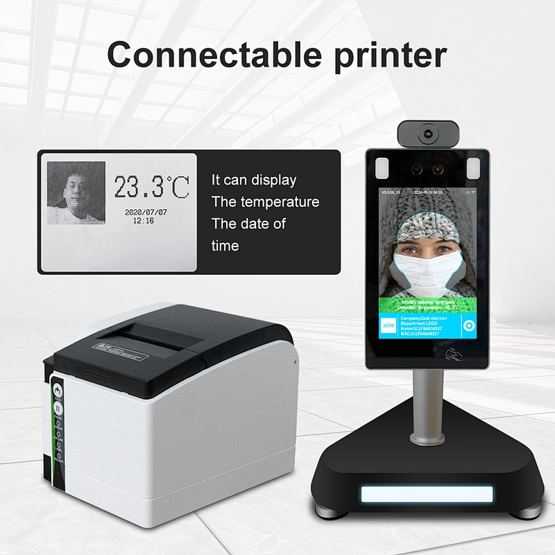 Desktop thermal camera Face Recognition Access Control Device