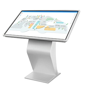 43 inch shopping mall interactive projector Infrared touch screen Information search kiosk