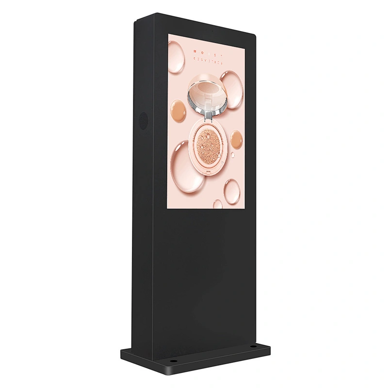 55 inch vertical outdoor lcd panel non touch stand advertising display