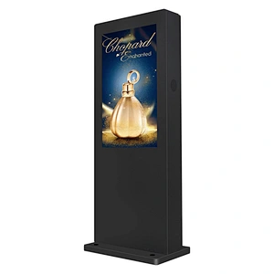 Outdoor big size 75 inch  waterproof lcd screen advertising display digital signage