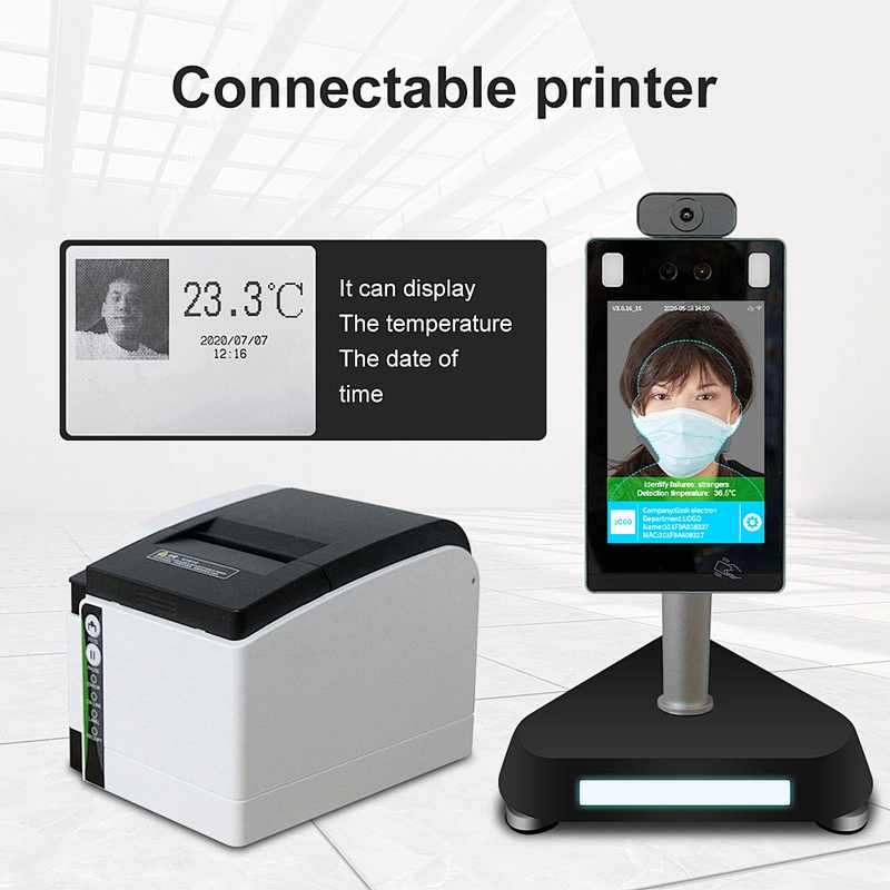 1080P Face Recognition Access Binocular Camera original Temperature detecting Solution